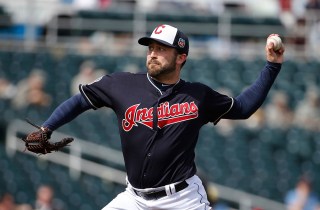 T.J. House Cleveland Indians' T.J. House throws a pitch against the Cincinnati Reds during the second inning of a Cactus League baseball game, in Goodyear, Ariz. The Reds defeated the Indians 6-5
Reds Indians Baseball, Goodyear, USA