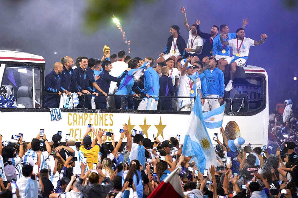 Wcup Soccer, Buenos Aires, Argentina - 20 Dec 2022