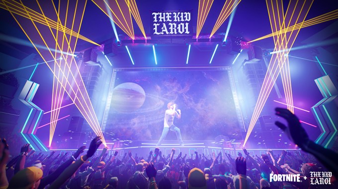 The Kid LAROI x Fortnite Experience