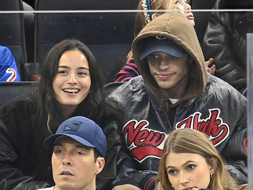 Chase Sui Wonders, Pete Davidson
Toronto Maple Leafs v New York Rangers, NHL match, Madison Square Garden, New York, USA - 15 Dec 2022