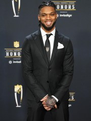 Buffalo Bills Damar Hamlin arrives for the NFL Honors award show ahead of the Super Bowl 57 football game, in Phoenix
Super Bowl Honors Football, Phoenix, United States - 09 Feb 2023