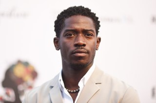 Damson Idris arrives at the 5th annual Wearable Art Gala, at the Barker Hangar in Santa Monica, Calif
5th Annual Wearable Art Gala, Santa Monica, United States - 22 Oct 2022