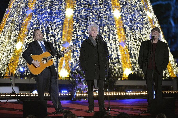 David Crosby as Crosby, Stills & Nash