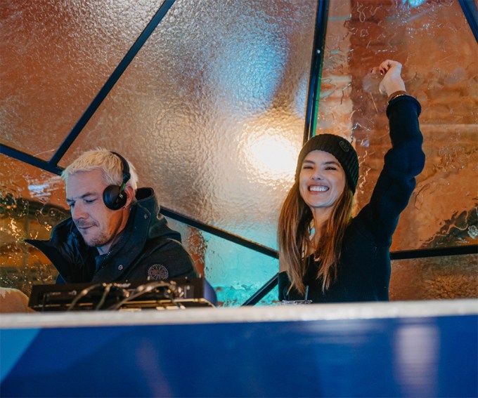 Diplo & Alessandra Ambrósio