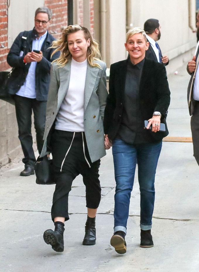 Ellen DeGeneres & Portia de Rossi in 2018