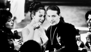 SELENA, l-r: Jennifer Lopez, Jon Seda, 1997, ph: Scott Del Amo/©Warner Bros. Pictures/courtesy Everett Collection