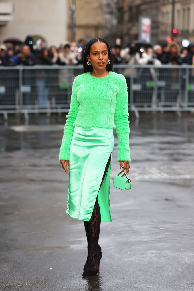 Kerry Washington At Fendi