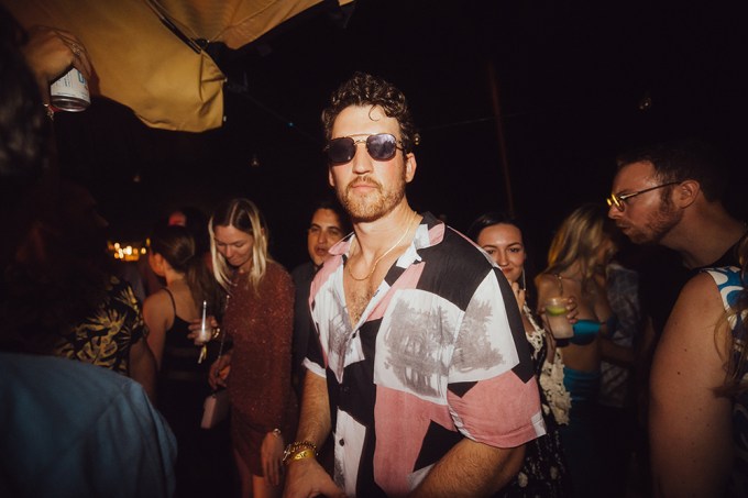 Darren Dzienciol’s Palm Tree NYE Party with Kygo, Miles Teller, Chantel Jeffries, Quavo