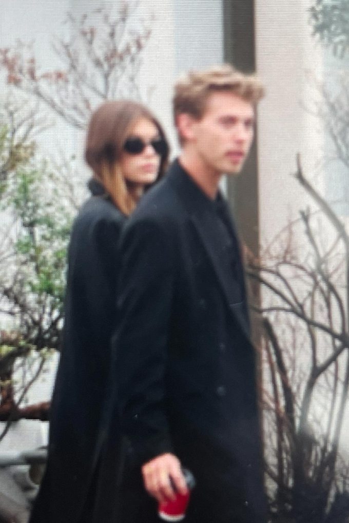 Austin Butler & Kaia Gerber Arrive