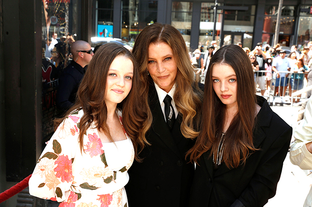 Lisa Marie Presley twins