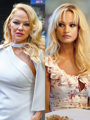 Pamela Anderon Lily James