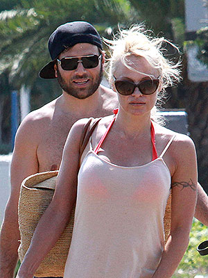 Pamela Anderon Rick Salomon