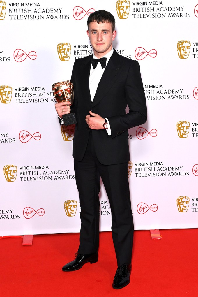 Paul Mescal at the Virgin Media British Academy Television Awards