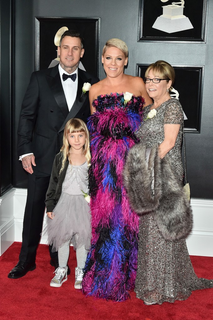 Pink & Family at the 2018 Grammys