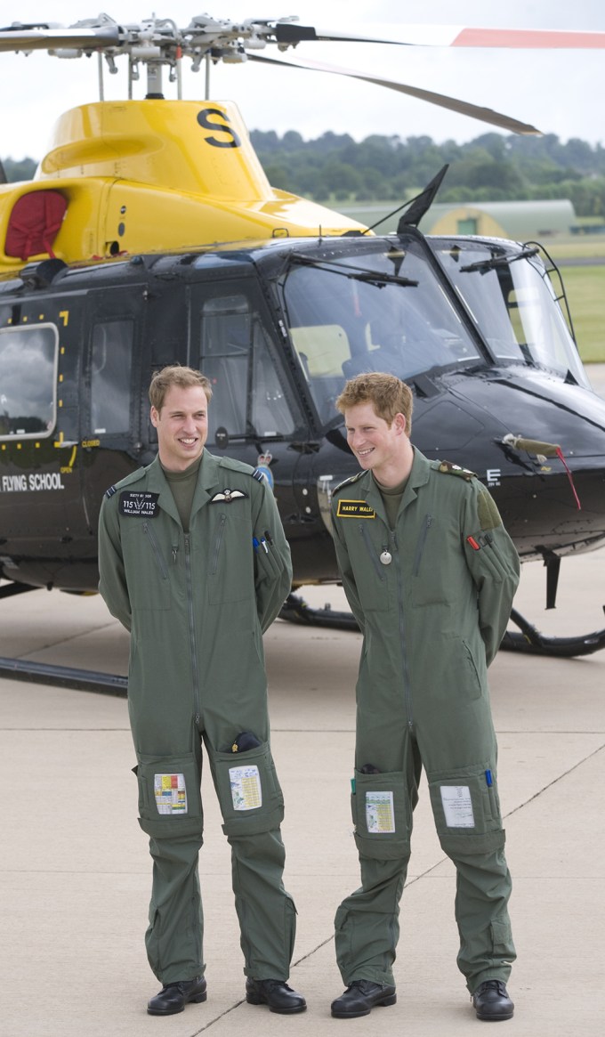 Prince Harry & Prince William in 2009