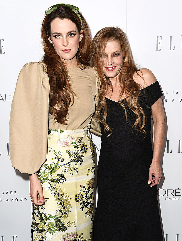 Riley Keough and Lisa Marie Presley