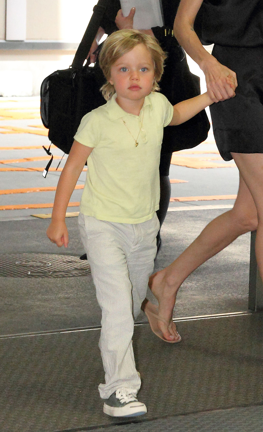 Angelina Jolie at Narita International Airport, Tokyo, Japan - 26 Jul 2010