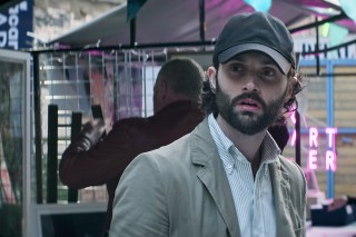 You. Penn Badgley as Joe Goldberg in episode 401 of You. Cr. Courtesy of Netflix © 2022