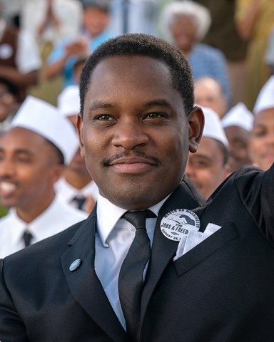 Rustin (2023) Aml Ameen as Martin Luther King Jr. CR: David Lee/NETFLIX