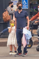 New York, NY  - ‘You can smell the smoke’: NY issues health advisory over worsening air quality! Pictured here: Bradley Cooper and daughter wear face masks as he picks her up from school in Manhattan.

Pictured: Bradley Cooper

BACKGRID USA 7 JUNE 2023 

USA: +1 310 798 9111 / usasales@backgrid.com

UK: +44 208 344 2007 / uksales@backgrid.com

*UK Clients - Pictures Containing Children
Please Pixelate Face Prior To Publication*