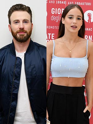 Chris Evans and Alba Baptista