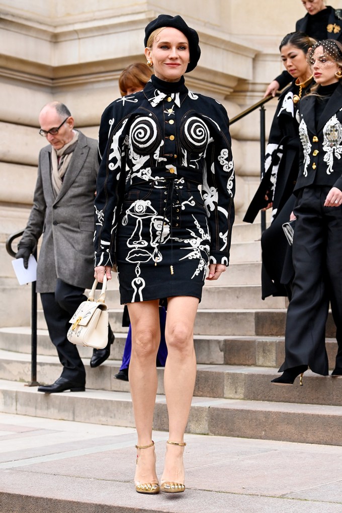 Diane Kruger At Schiaparelli