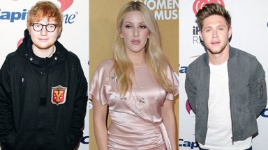 Ellie Goulding, Ed Sheeran, Niall Horan