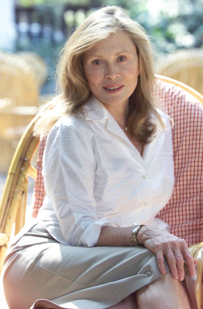 Faye Dunaway at the 2000 Venice Film Festival