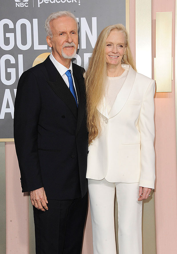 Suzy Amis and James Cameron 