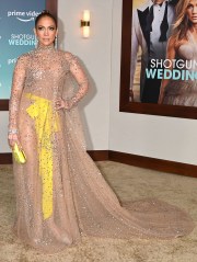 Joanna Sotomura arriving at Prime Video’s Los Angeles premiere of “Shotgun Wedding” held at the TCL Chinese Theatre on January 18, 2023 in Hollywood, CA. © Tammie Arroyo / AFF-USA.com. 18 Jan 2023 Pictured: Jennifer Lopez. Photo credit: Tammie Arroyo / AFF-USA.com / MEGA TheMegaAgency.com +1 888 505 6342 (Mega Agency TagID: MEGA934133_049.jpg) [Photo via Mega Agency]