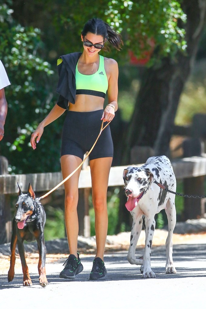 Kendal Jenner Goes Hiking