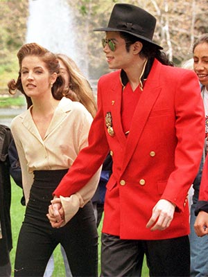 Michael Jackson and Priscilla Presley