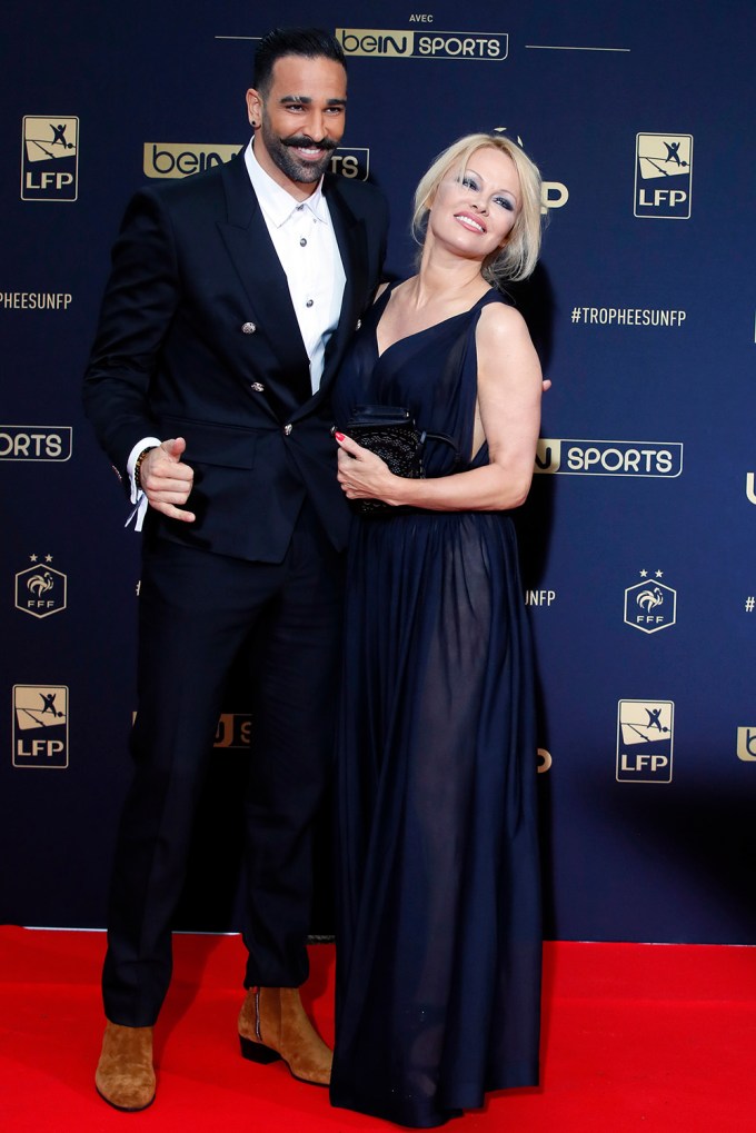 Pamela Anderson & Adil Rami