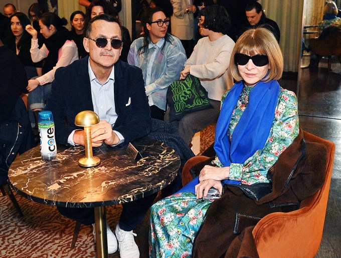 Anna Wintour and Steven Kolb 