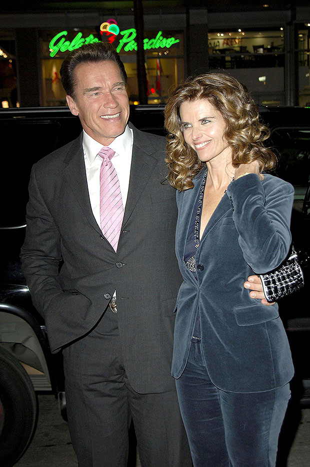 Maria Shriver and Arnold Schwarzenegger