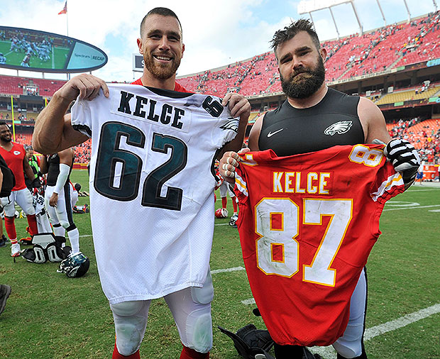 Travis and Jason Kelce