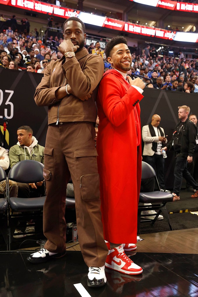 Dwayne Wade and Jake (Kevin Miles)