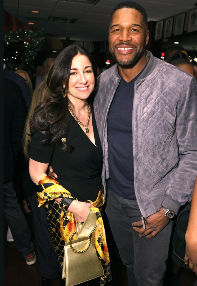Emilia Fazzalari and Michael Strahan