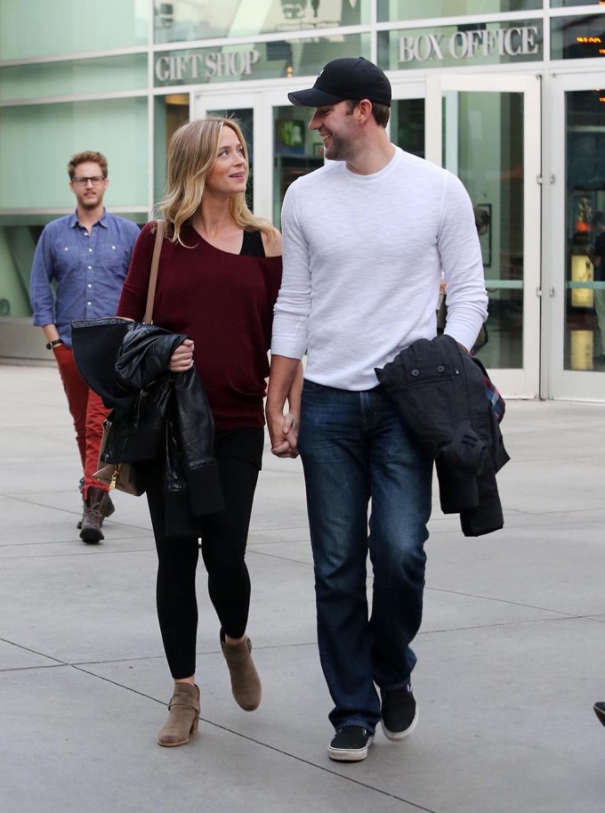 Emily Blunt & John Krasinski in 2014