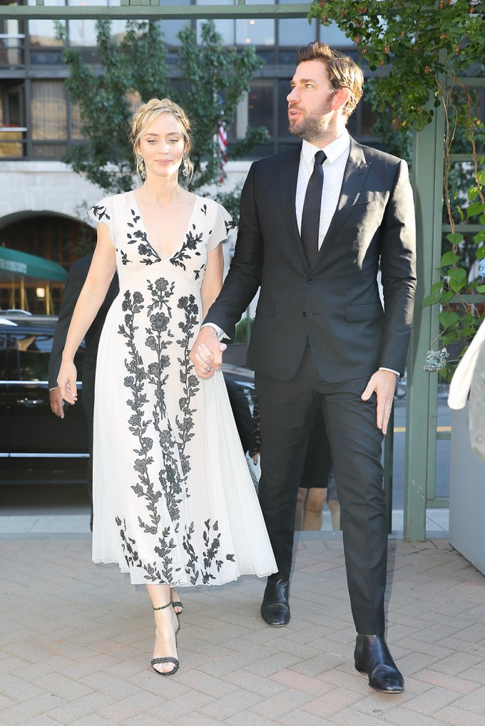 Emily Blunt & John Krasinski in 2018