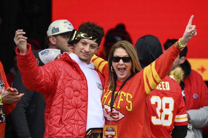 Patrick Mahomes & Mom Randi Martin