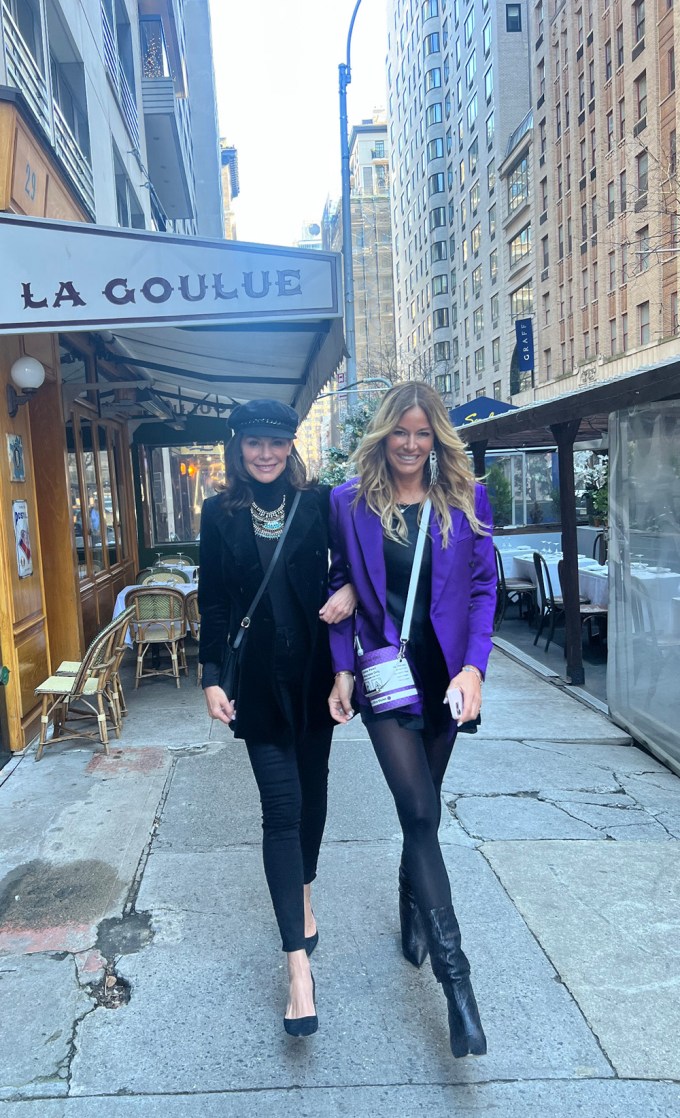 Luann de Lesseps and Kelly Bensimon