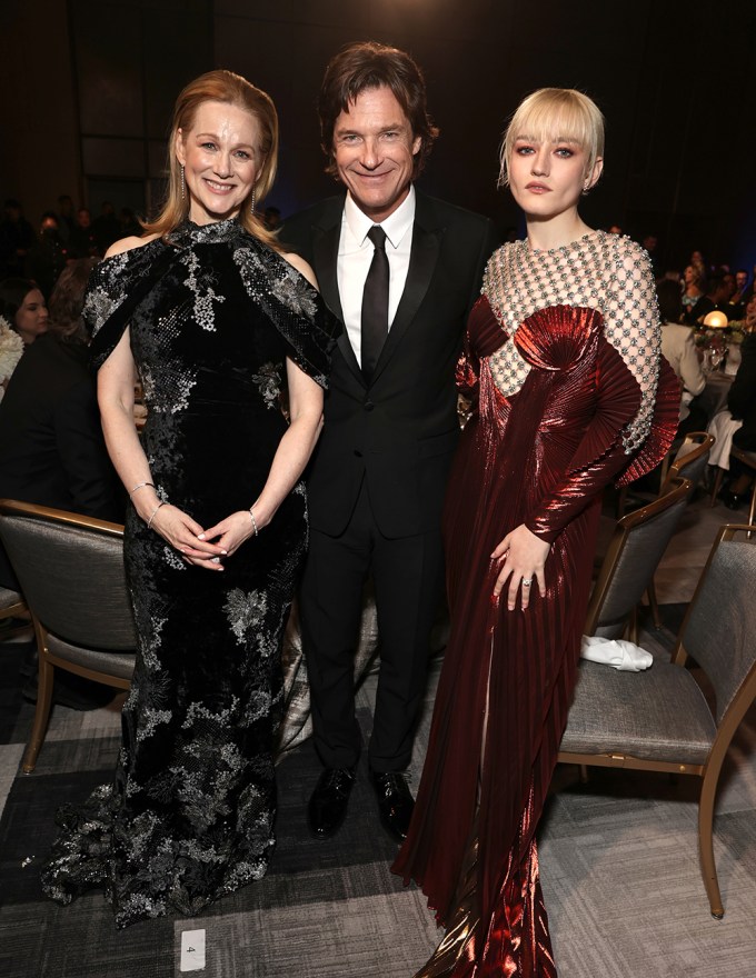 Laura Linney, Jason Bateman and Julia Garner