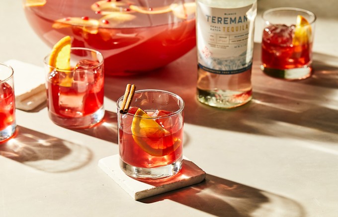 Teremana Spiced Pomegranate Punch