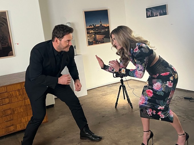 Chris Pratt & Helen Maroulis