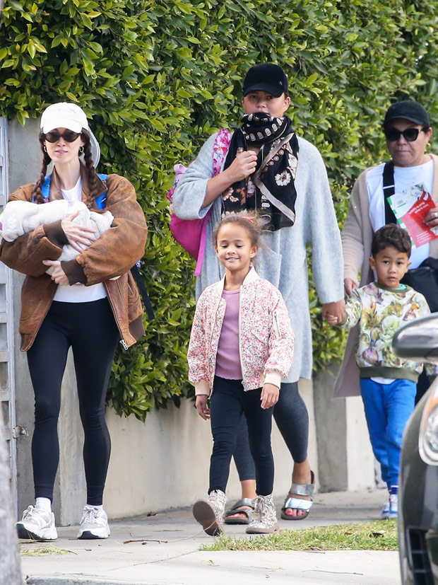 Chrissy Teigen With Children 