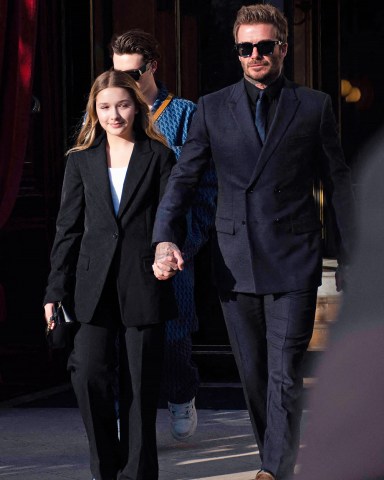 The Beckham family seen leaving their hotel ahead of Victoria Beckham's fashion show during Paris Fashion Week. 

Photo by ABACAPRESS.COM

Pictured: Harper Beckham,David Beckham
Ref: SPL5526956 030323 NON-EXCLUSIVE
Picture by: AbacaPress / SplashNews.com

Splash News and Pictures
USA: +1 310-525-5808
London: +44 (0)20 8126 1009
Berlin: +49 175 3764 166
photodesk@splashnews.com

United Arab Emirates Rights, Australia Rights, Bahrain Rights, Canada Rights, Greece Rights, India Rights, Israel Rights, South Korea Rights, New Zealand Rights, Qatar Rights, Saudi Arabia Rights, Singapore Rights, Thailand Rights, Taiwan Rights, United Kingdom Rights, United States of America Rights