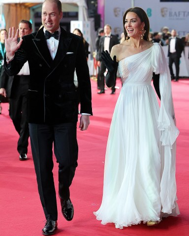 The Prince and Princess of Wales attend the BAFTA Film Awards 2023 at the Royal Festival Hall, London, UK, on the 19th February 2023. 19 Feb 2023 Pictured: The Prince and Princess of Wales attend the BAFTA Film Awards 2023 at the Royal Festival Hall, London, UK, on the 19th February 2023. Photo credit: James Whatling / MEGA TheMegaAgency.com +1 888 505 6342 (Mega Agency TagID: MEGA944761_003.jpg) [Photo via Mega Agency]