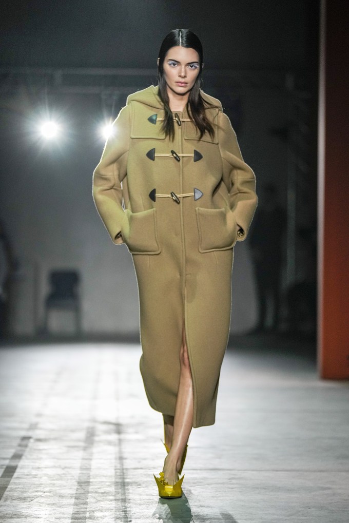 Kendall Jenner Walks Prada