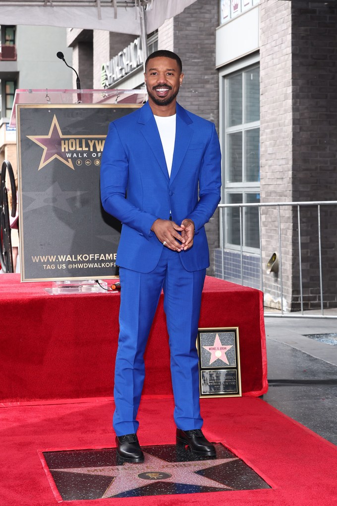 Michael B. Jordan honored with a star on the Hollywood Walk of Fame